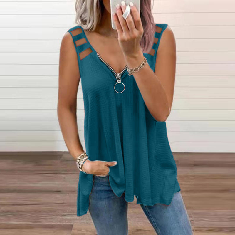 Lavinia | Blusa sin mangas para mujer