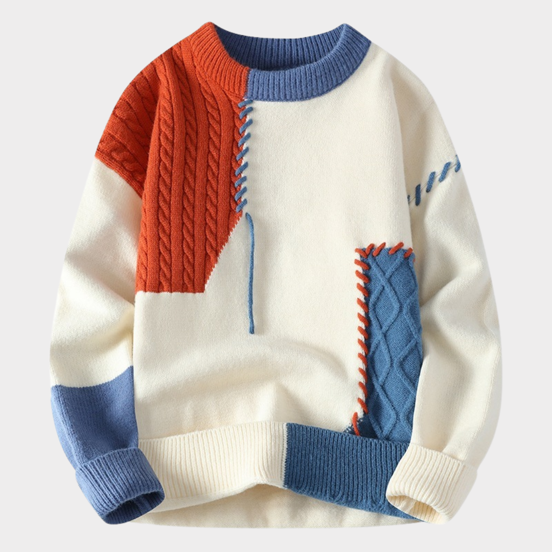 Spectrum - Maglione Patchwork