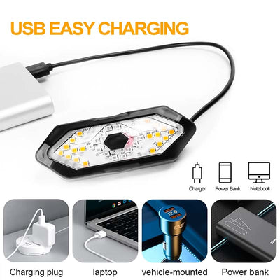 Luz trasera inalámbrica con señales