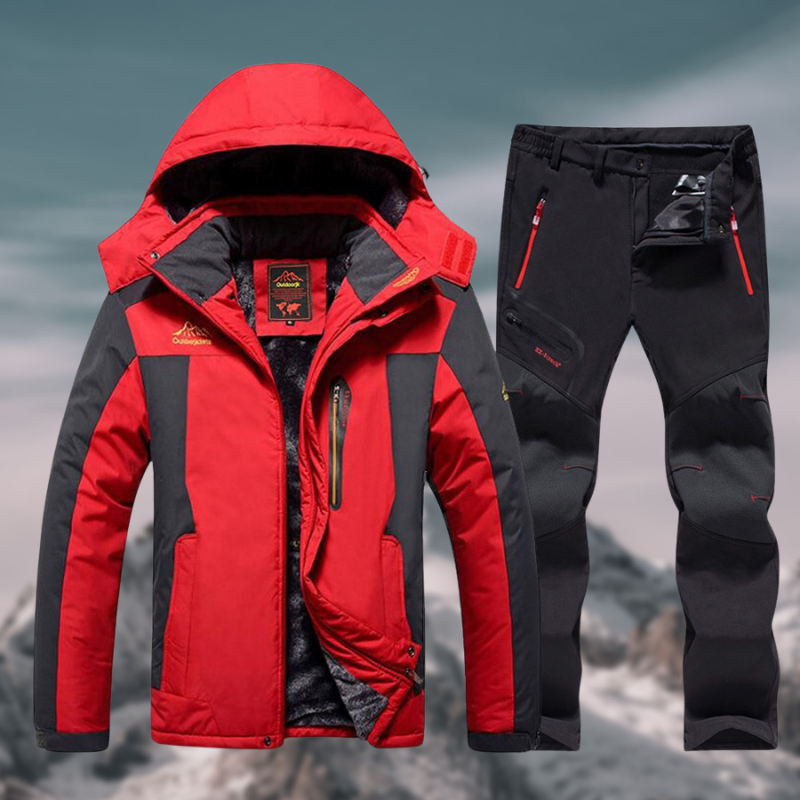 Wasserdichtes & winterfestes Outdoor-Set für Männer - Jacke & Hose
