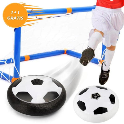 Balón de fútbol plano con iluminación LED para casa