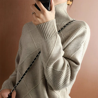 Marie Rollkragenpullover aus Kaschmir