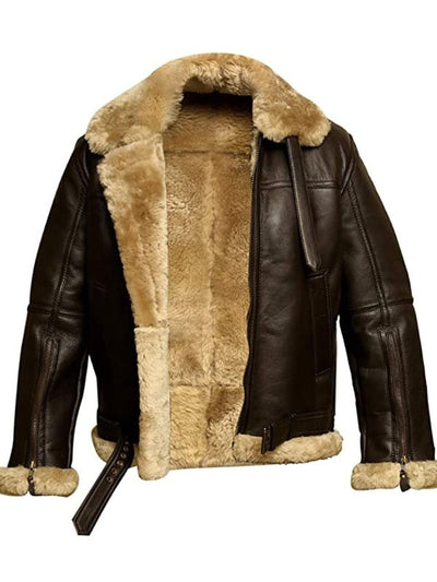 Ayden | Warme Lederjacke für Männer