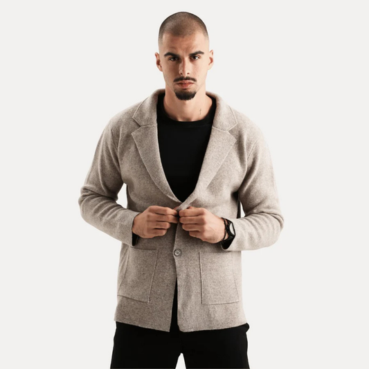 Cardigan caldo a maniche lunghe per uomo | Inverno