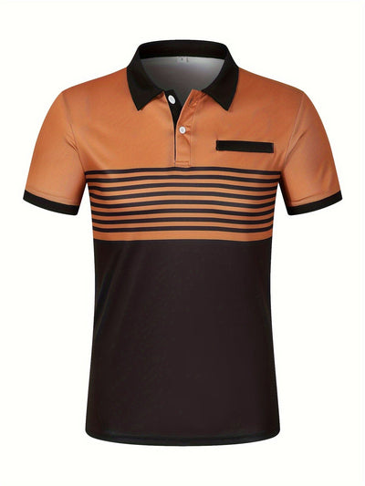 Louis｜Streifen-Sommer-Polo für Männer
