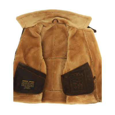 Klassische Fliegerjacke für Herren - warm und stilvoll
