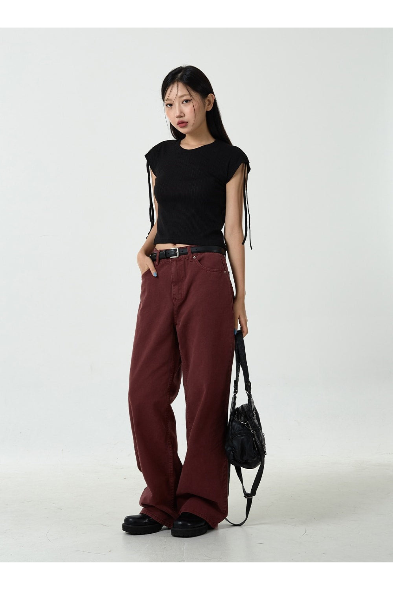 Maritess | Sac bandoulière pour femmes | Noir