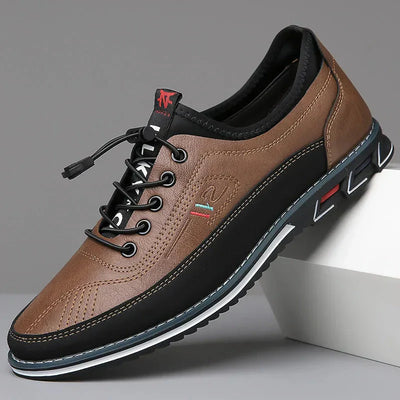 Handgefertigte lässige vegane Lederschuhe