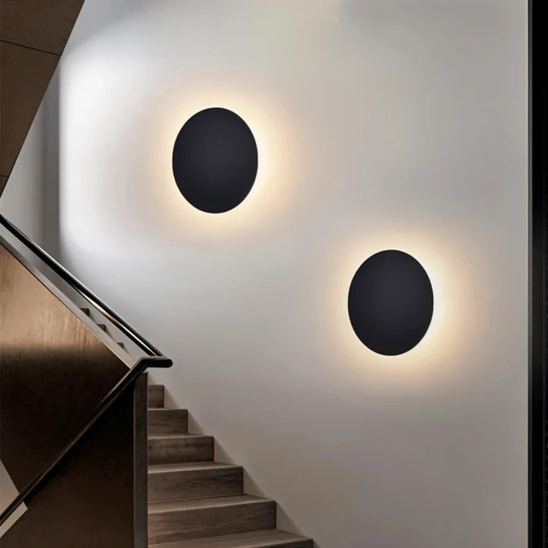 Hadro - Applique murale LED ronde | Éclairage mural moderne pour intérieur