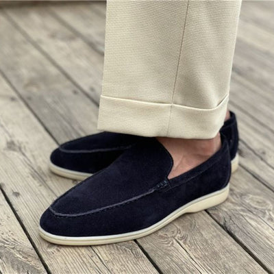 Elegante und bequeme Ledermokassins
