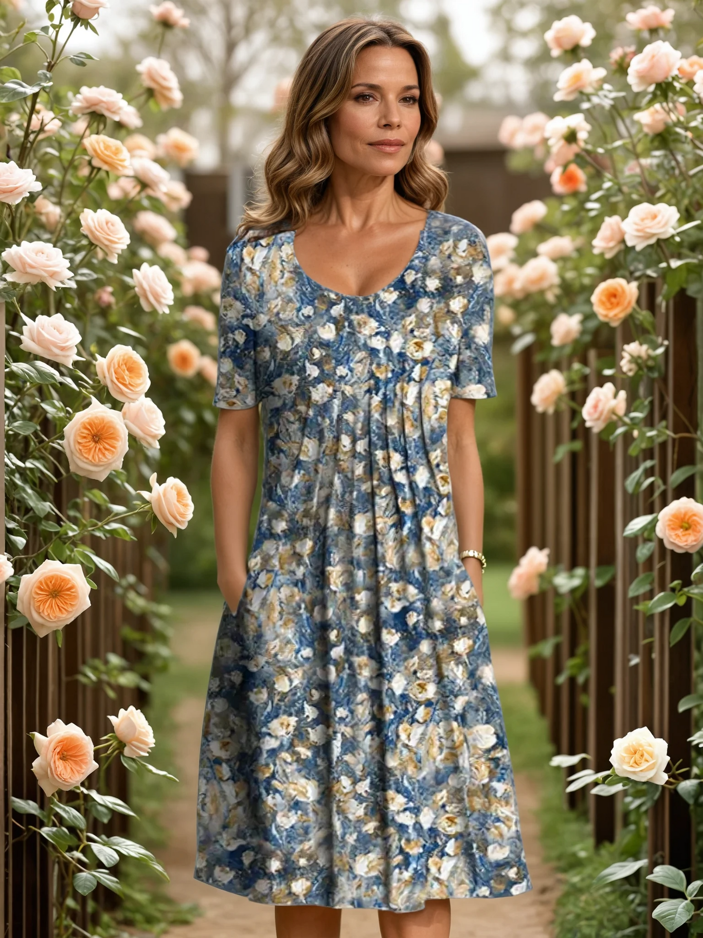 Miriam | Elegant Floral Dress for Every Occasion