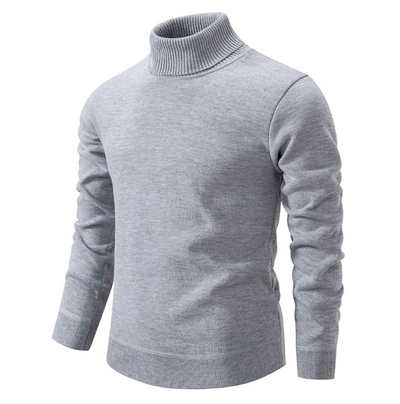 Rollkragenpullover aus weicher Wolle für Männer