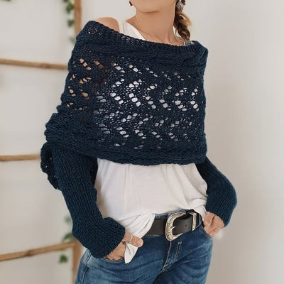Kuscheliges Wickeltuch im Bohemian-Stil für Damen