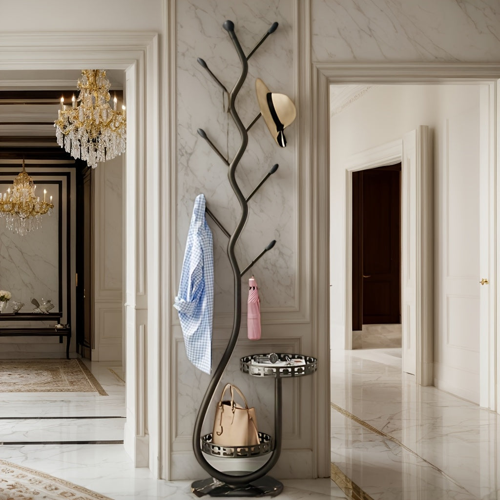 BranchLine porte-manteau sur pied - rangement intelligent et élégant