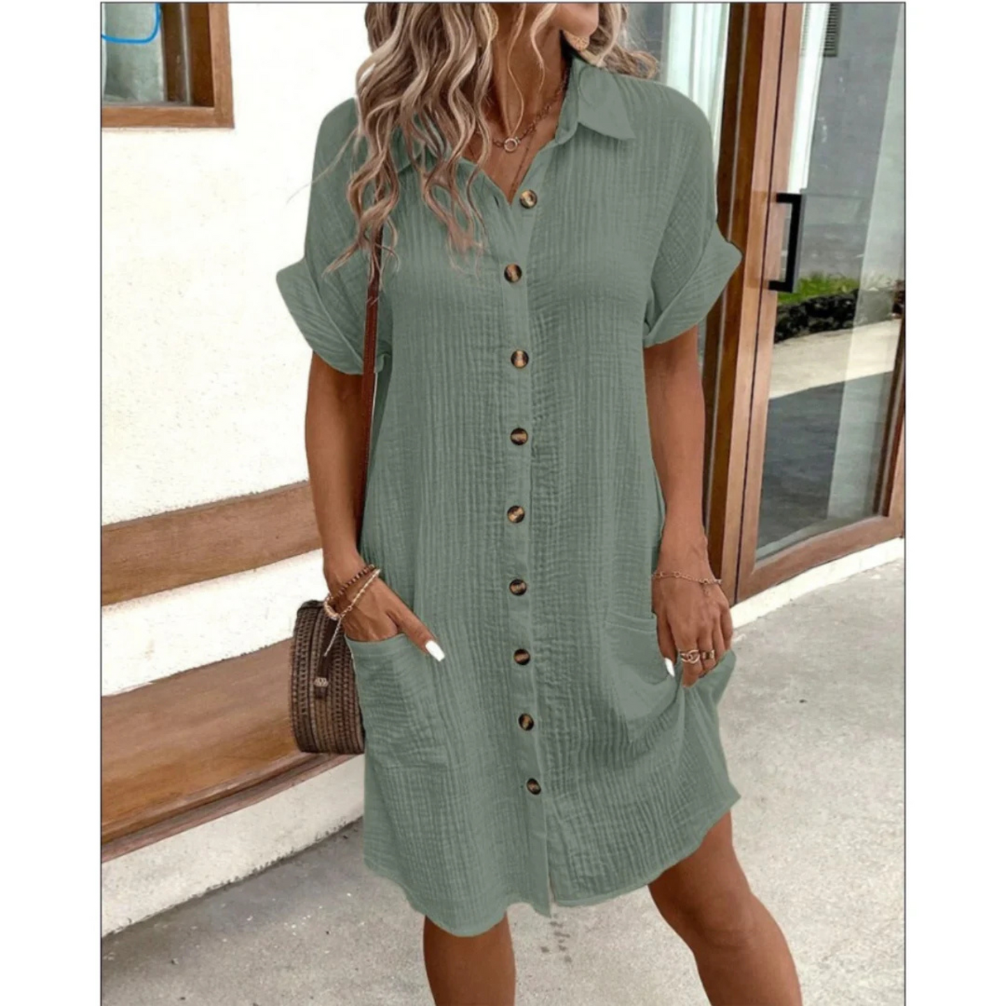 Women's Shirt Dress | Chic Style