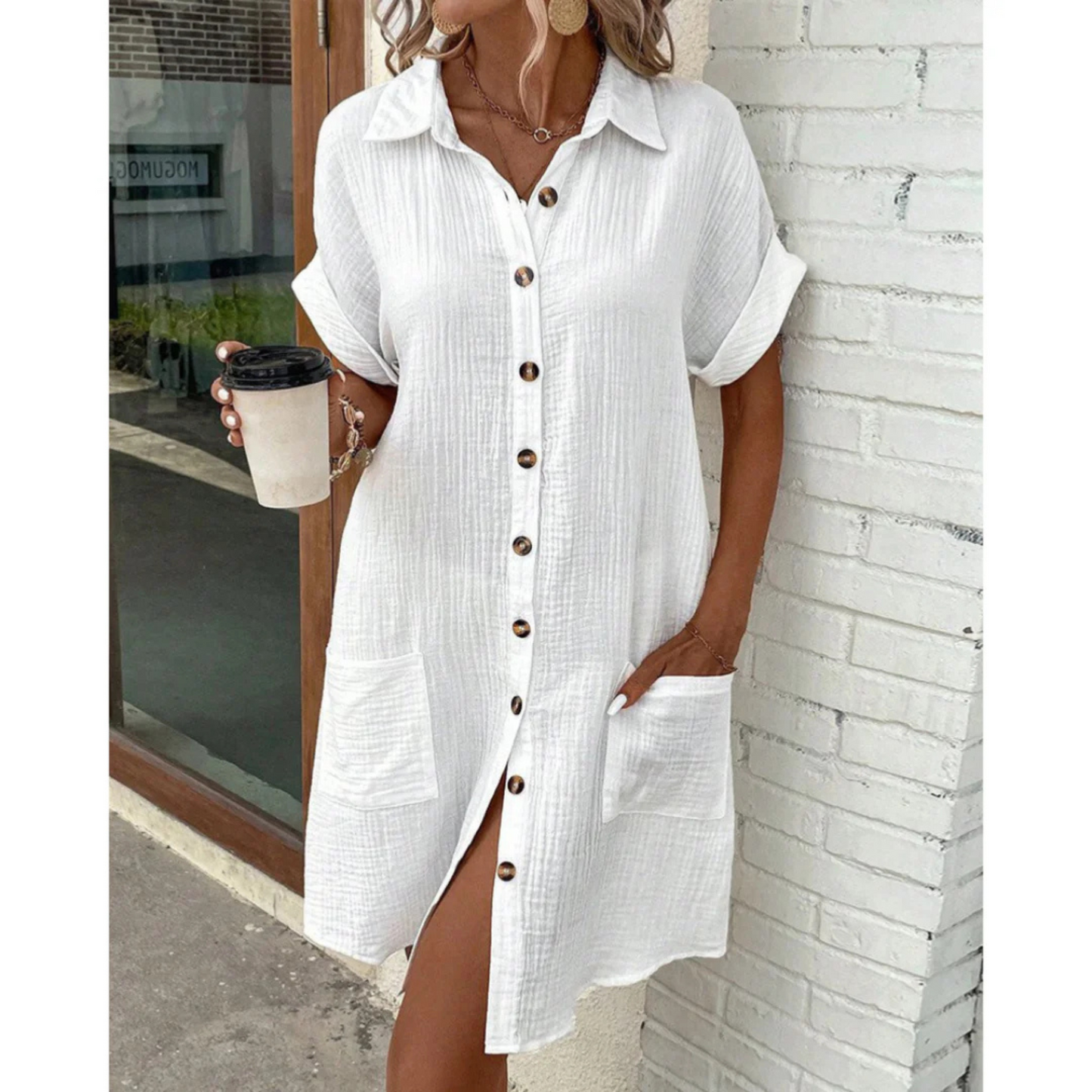 Women's Shirt Dress | Chic Style