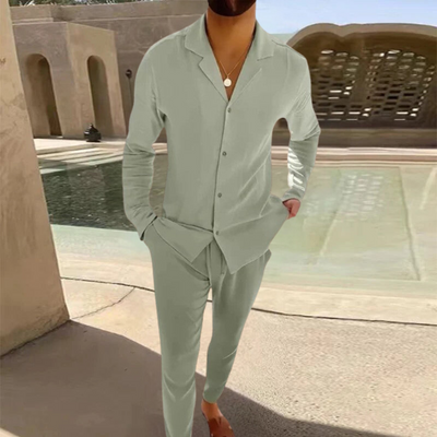Herren Leinenanzug - Eleganz und Leichtigkeit für den Sommer