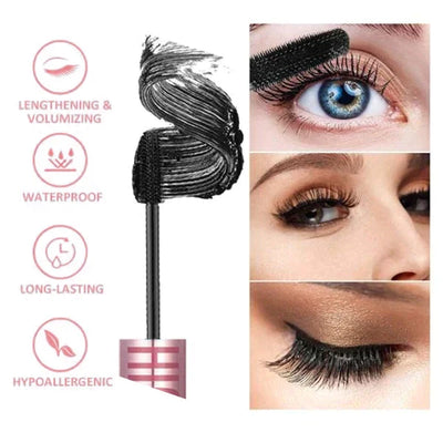 5D Curly Mascara - Verleiht Ihren Wimpern mehr Volumen und Länge