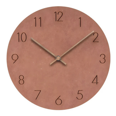 Nork - Reloj de pared minimalista de madera
