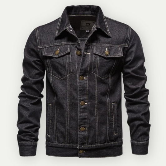 DenimCraft - Classic Denim Jacket for Men
