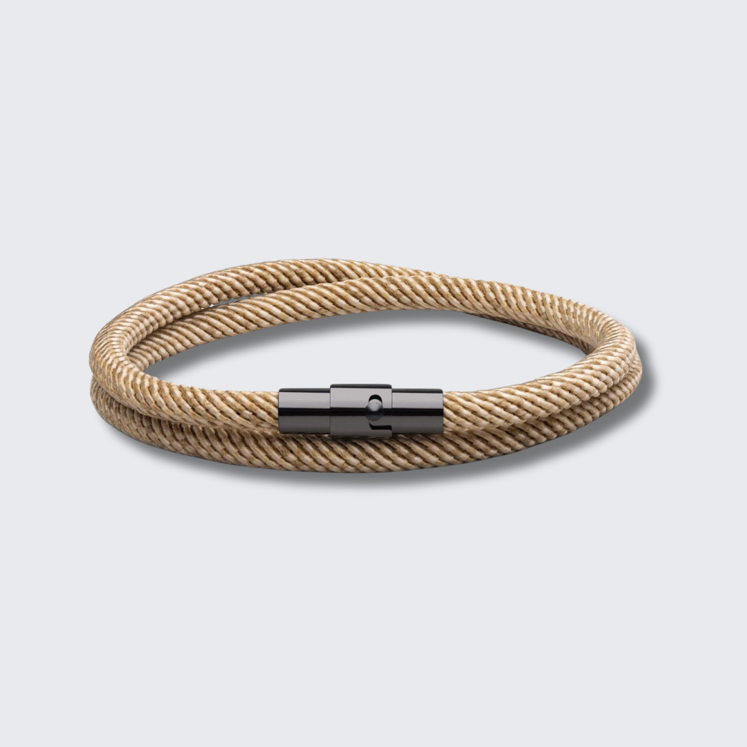 Ara - Milan Magnetisches Seilarmband - Braune Edition
