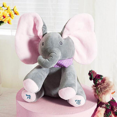 Juguetes de peluche de elefantes para cantar y jugar