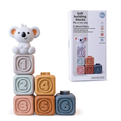 SensoryStack | Zahnungsfreundliches Stapelspielzeug