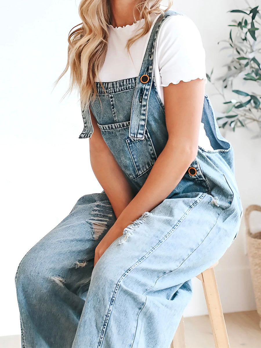 JANNIKE | Lockere Denim-Hose für Damen