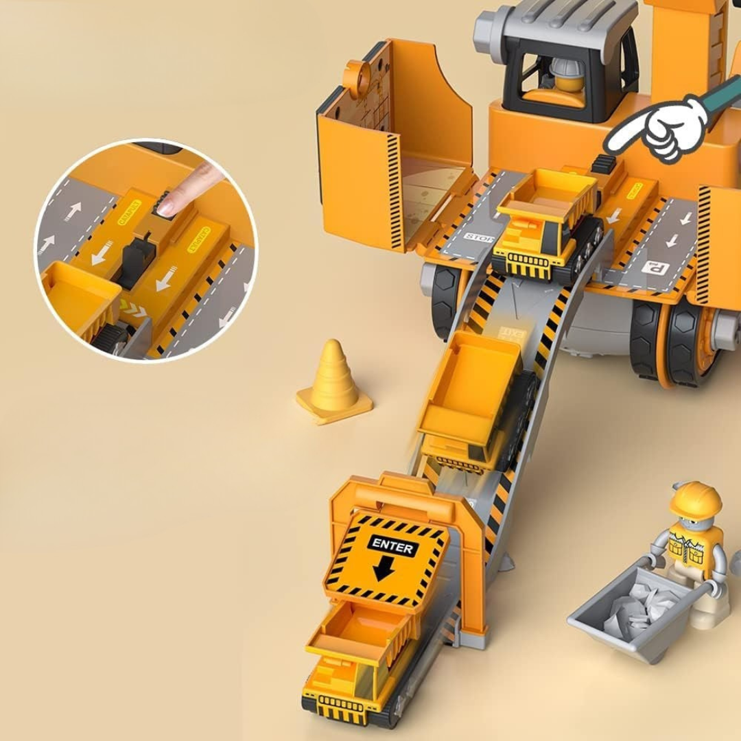 TinyCrew | 3-in-1 Konstruktionsspielzeug-Set