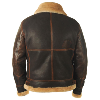 Klassische Fliegerjacke für Herren - warm und stilvoll