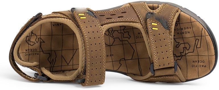 Sandali da uomo in pelle - comodi sandali estivi per la spiaggia