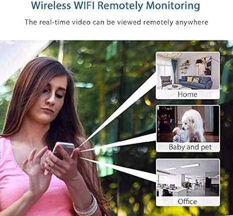 SecureHome - Drahtlose Sicherheitskamera für den Außenbereich mit 1080p HD-Bildqualität
