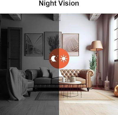 SecureHome - Drahtlose Sicherheitskamera für den Außenbereich mit 1080p HD-Bildqualität