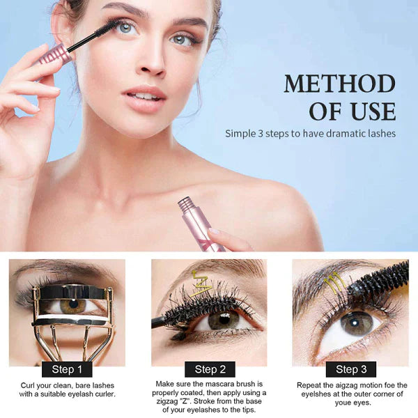 5D Curly Mascara - Verleiht Ihren Wimpern mehr Volumen und Länge