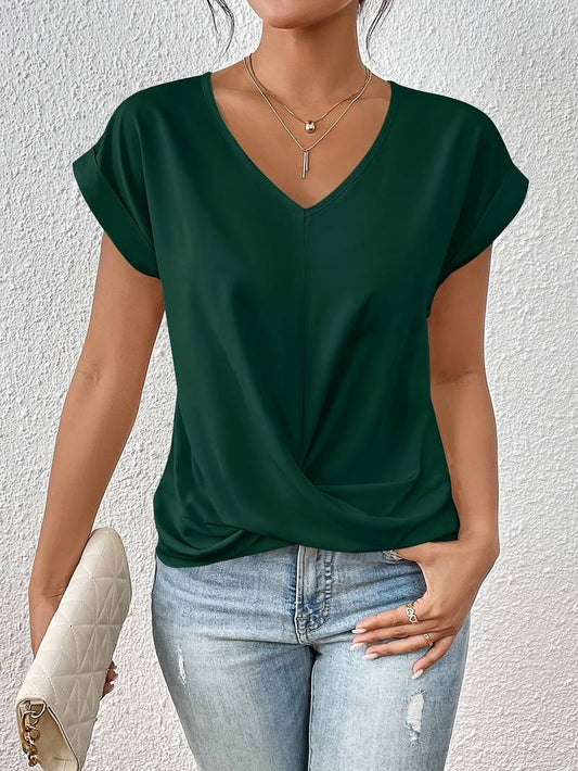 Camiseta elegante con mangas cortas