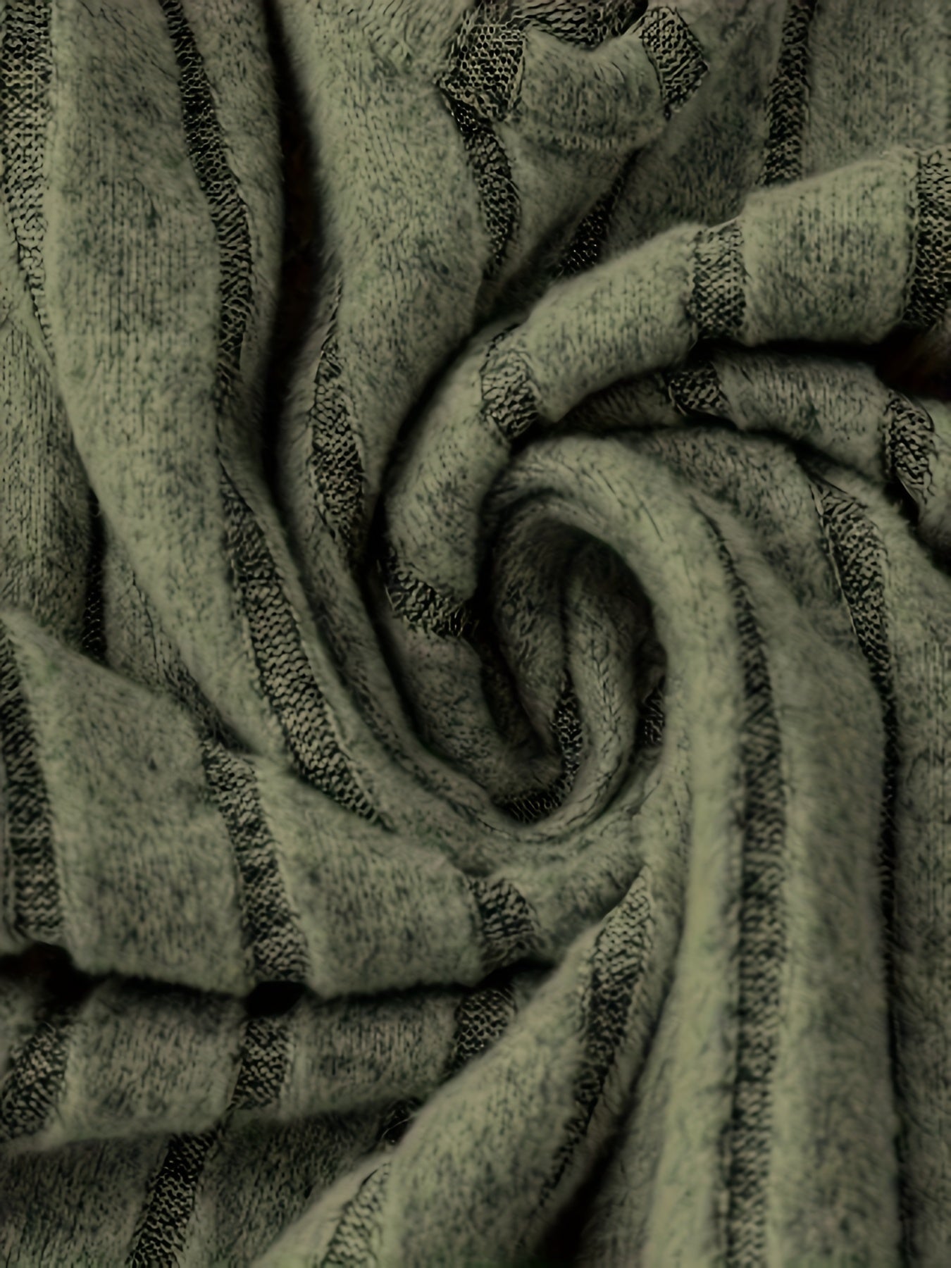 Robe élégante à manches longues, en maille côtelée, col en V, coupe A pour femmes | Idéale pour toutes les occasions