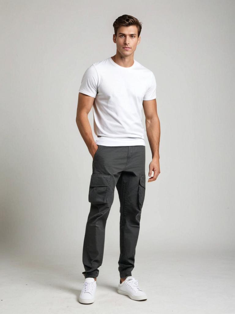 UrbanFlex Pantalon cargo pour hommes - super confortable et agréable pour tous les jours