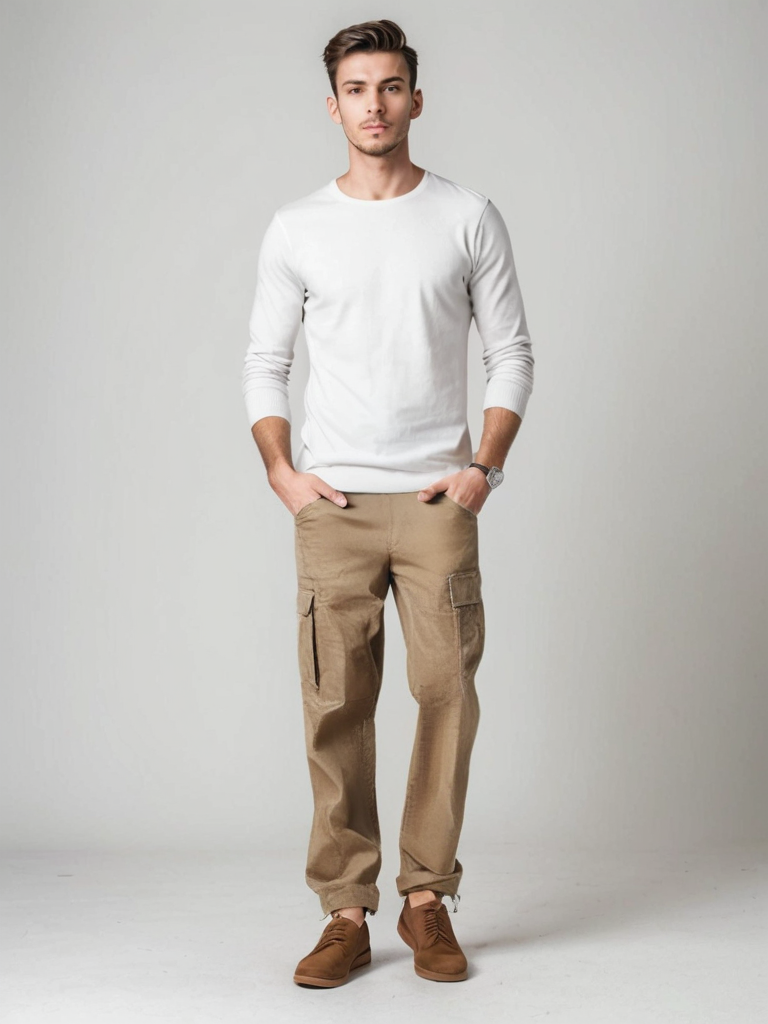 UrbanFlex Pantalon cargo pour hommes - super confortable et agréable pour tous les jours
