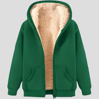 Warmer fleecegefütterter Winter-Kapuzenpullover für Männer