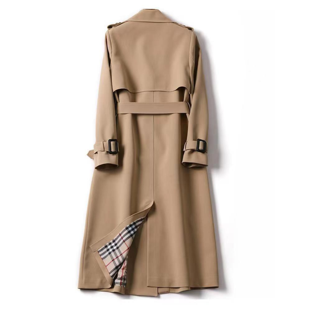 Emalie Classique Trenchcoat aus Wollgemisch für Damen - Ein zeitloses Outdoor-Kleidungsstück