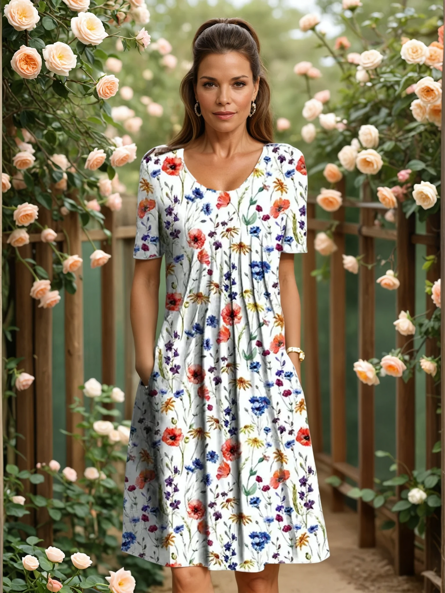 Miriam | Elegant Floral Dress for Every Occasion