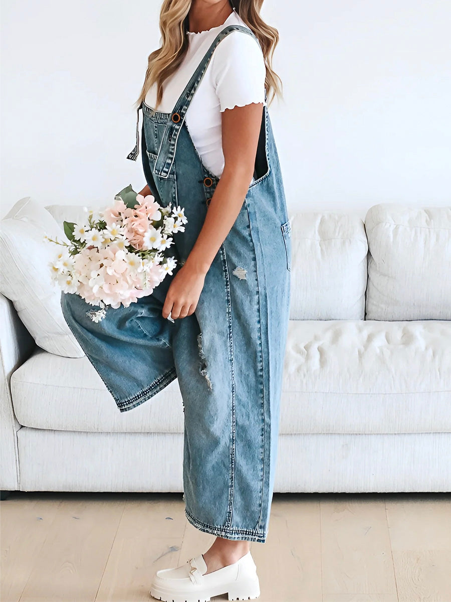 JANNIKE | Lockere Denim-Hose für Damen