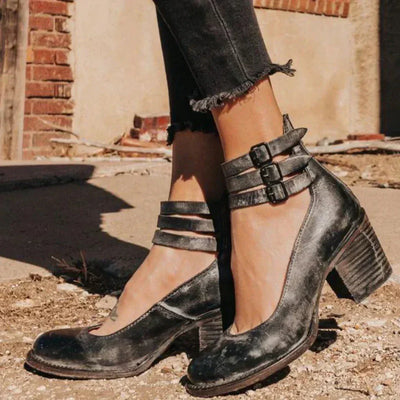 Wooden Walk - Edle High Heels