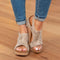 Orthopädische Ledersandalen mit extra Halt für Frauen