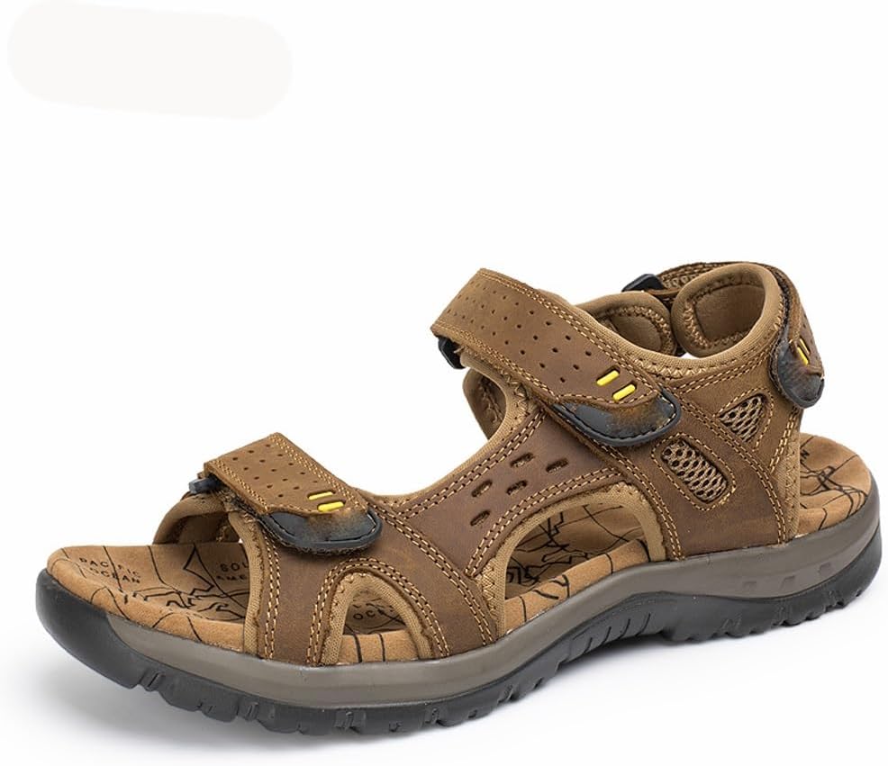 Herrensandalen aus Leder - bequeme Sommersandalen für den Strand