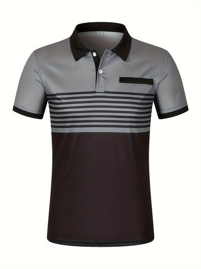 Louis｜Gestreiftes Sommer-Poloshirt für Männer