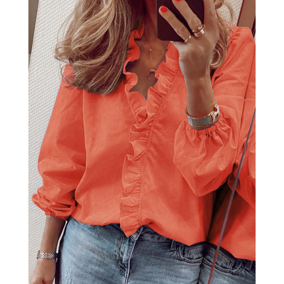 Camillea | Elegante Bluse Damen | Puffärmelig