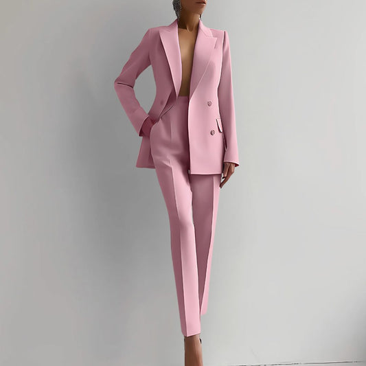 Ensemble élégant blazer et pantalon Nika