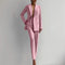 Nika Elegantes Blazer- und Hosen-Set