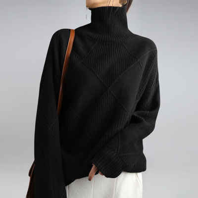 Heidi-Mode | Damen Cashmere Rollkragenpullover